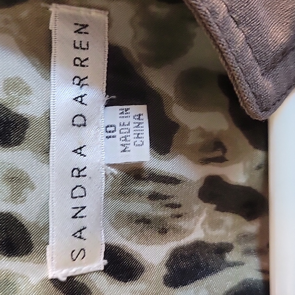 Olive Green Size 10 Dress - Picture 3 of 4
